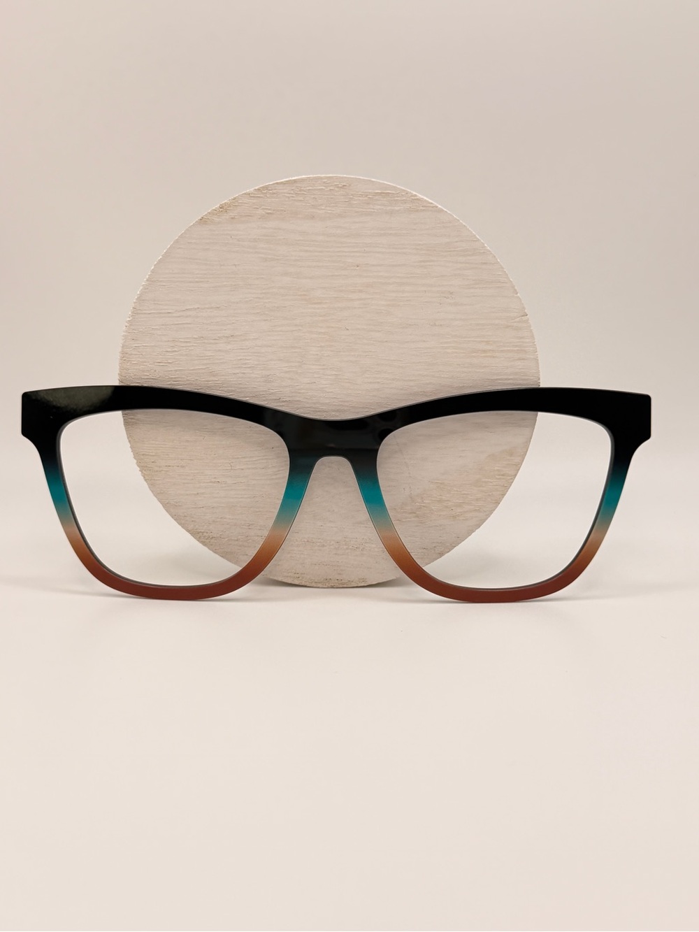 Pair Eyewear Onyx to Rust Gradient top for The Harper